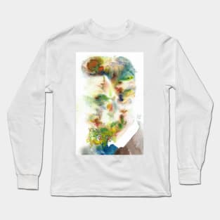 RAINER MARIA RILKE - watercolor portrait .1 Long Sleeve T-Shirt